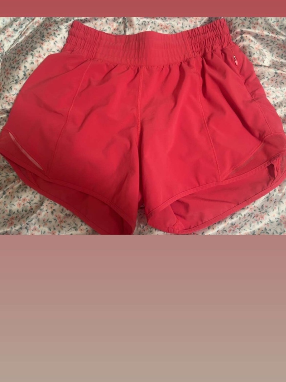 lululemon athletica Women's Athletic Shorts - Coral